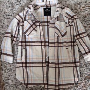 Large Hollister Flannel Shacket